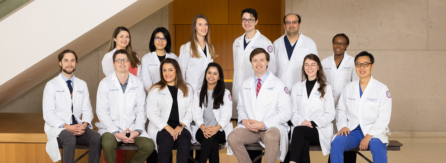 Group picture of neurology residents